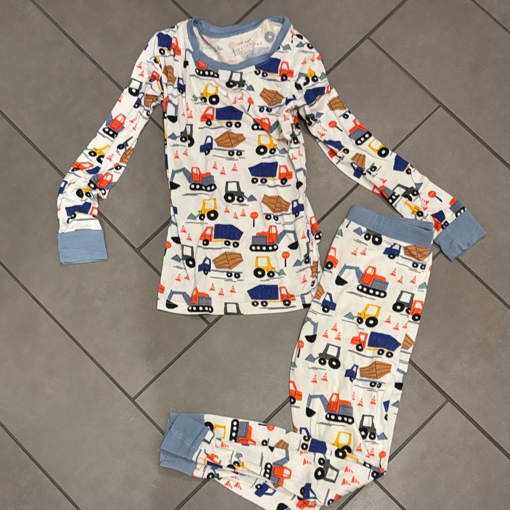 Little Sleepies 5/6 Construction Pajamas